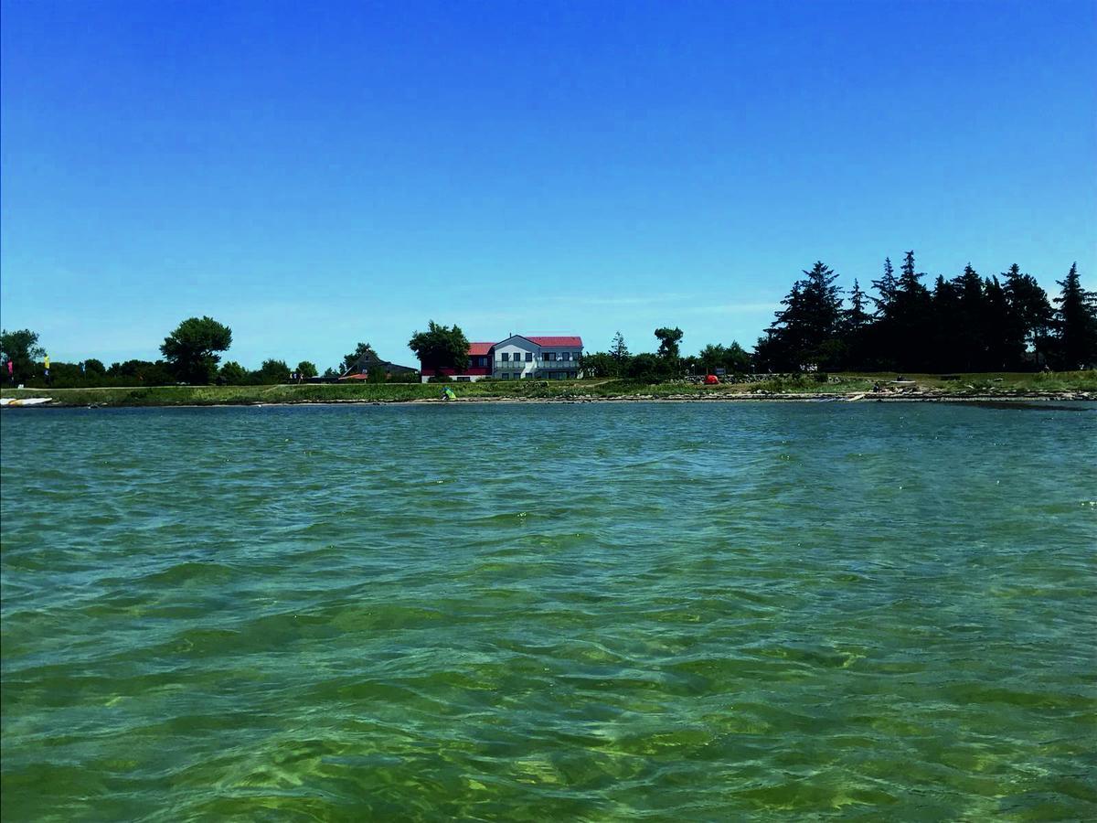 Haus Achtern Diek In Erster Reihe Am Meer Fehmarn Exteriör bild
